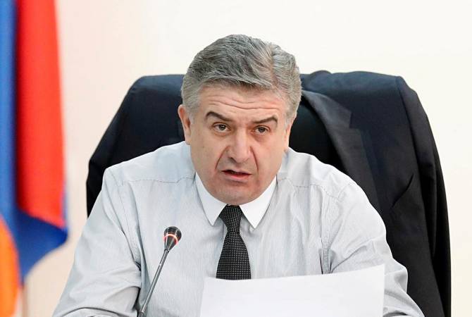 We have to remain in our home, negotiate, and find logical solutions to the situation – Karen 
Karapetyan