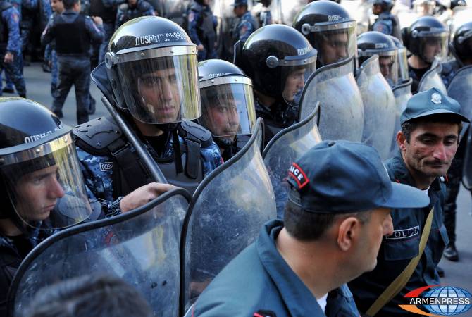 Yerevan Police Department issues warning to demonstrators 