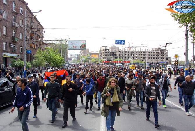LIVE UPDATES: Yerevan unrest enters 10th day 