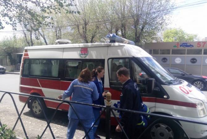 Reporter injured as police use stun grenades in Yerevan protest 