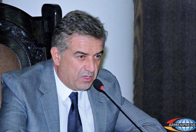 Karen Karapetyan calls for soberness, vigilance amid escalated Yerevan protests 