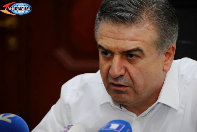 Карен Карапетян призвал все политические силы деполитизировать 24 апреля

