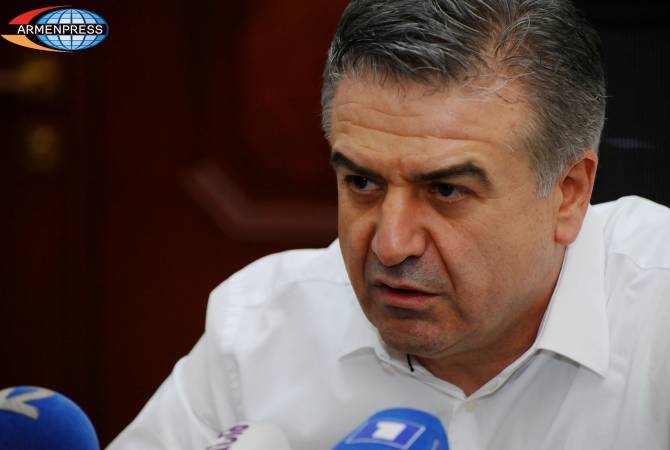 Karen Karapetyan urges all political forces to depoliticize April 24