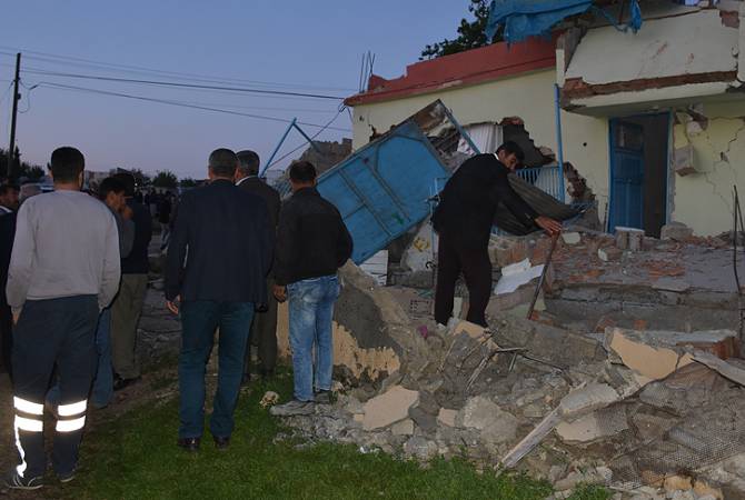 В Турции произошло землетрясение магнитудой 5,1-5,2