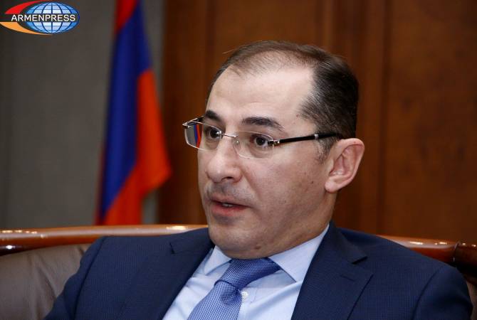 Acting minister Aramyan hopes for constructive discussions, says they are important for 
economy’s development