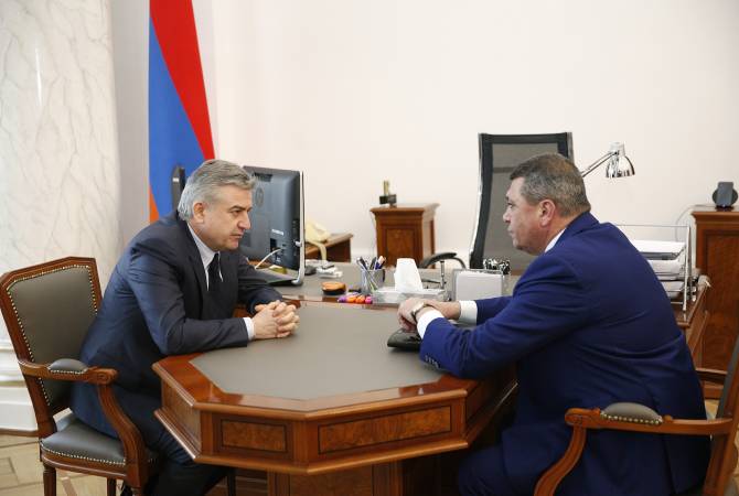 Tactical situation in Armenia under control: Police Chief meets with acting PM