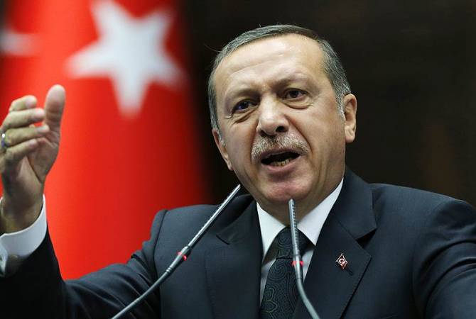 Turkey’s Erdogan makes another nonsense statement on April 24