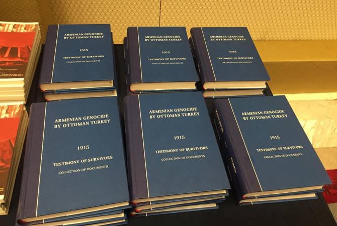 Թբիլիսիում Հայոց ցեղասպանության 103-րդ տարելիցի միջոցառմանը վրացերեն գրքույկ 
է ներկայացվել