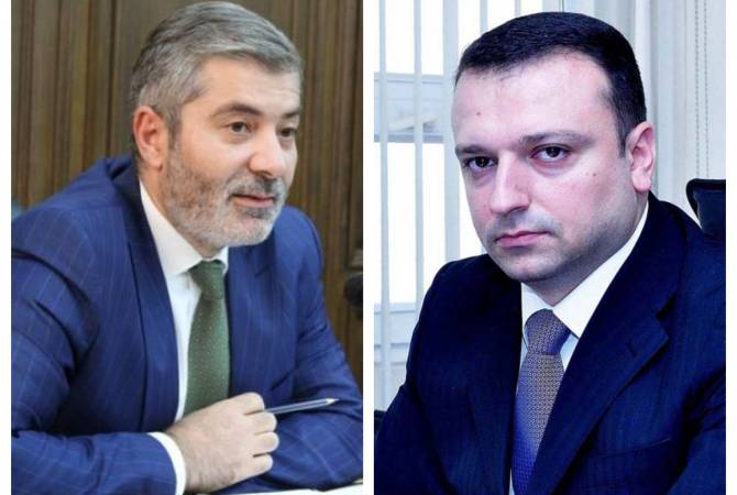 Эмиль Тарасян и Арман Хачатрян освобождены с должностей замминистра
