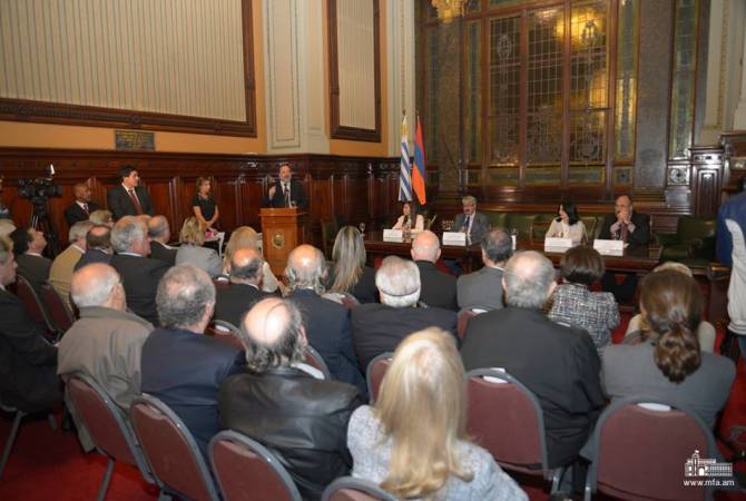 رئيسي الأوروغواي والأرجنتين يوجهان رسالتين بمناسبة الذكرى ال103 للإبادة الجماعية الأرمنية