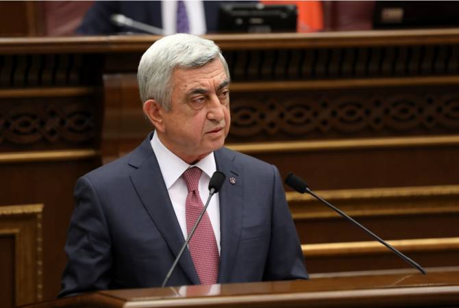 Serzh Sargsyan urges Republicans to prioritize domestic stability, security of country