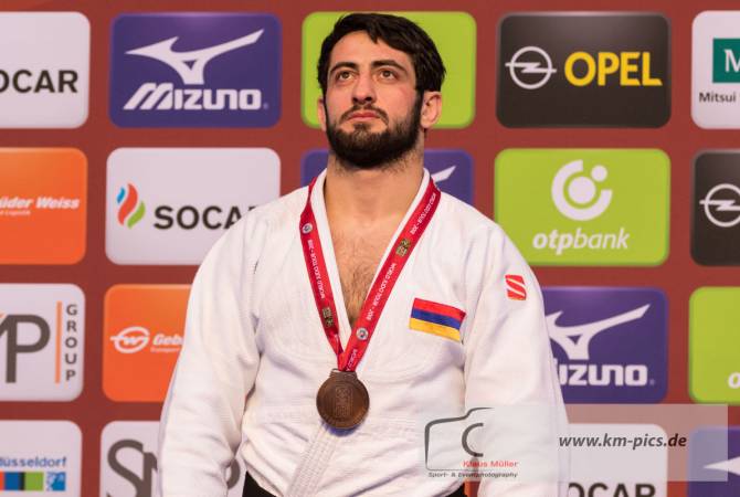 أنا فخور لفوزي بالميدالية الذهبية لأرمينيا في البطولة الأوروبية للجودو -فرديناند كارابيتيان، فيديو-