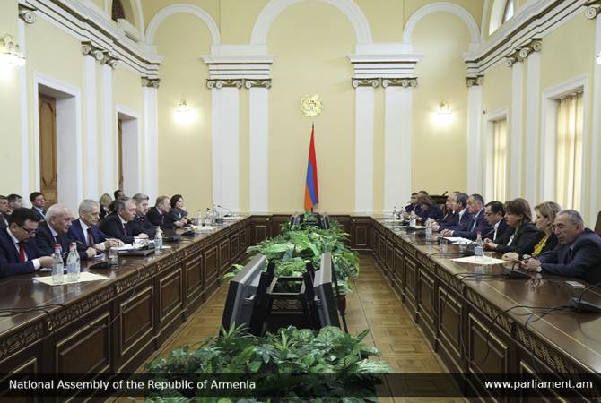 Խորհրդարանում հյուրընկալվել են ՌԴ ԴԺ Դաշնության խորհրդի եւ Պետական դումայի պատգամավորները