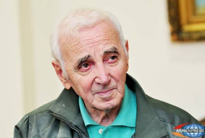 Charles Aznavour awarded Order of the Rising Sun by Japan