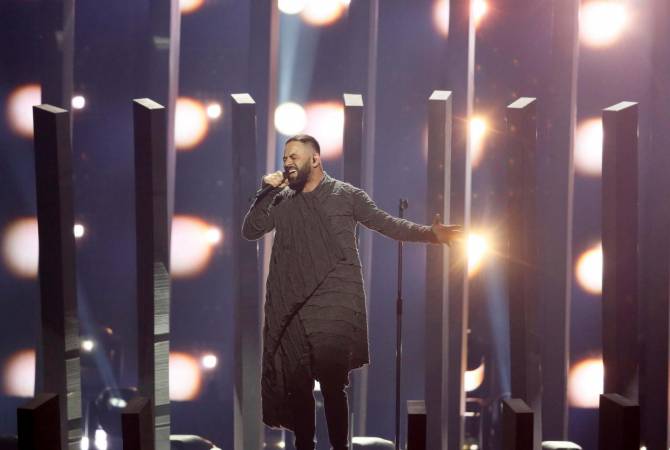 Armenia’s Sevak Khanagyan rocks Eurovision stage in 1st rehearsal