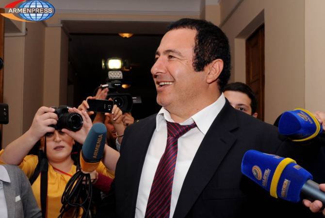 Tsarukyan faction head comments on decision to support opposition leader Pashinyan’s 
candidacy for PM