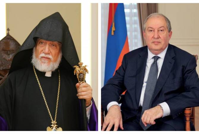 Президент Армении и Католикос Великого Дома Киликийского обсудили политическую 
ситуацию в стране