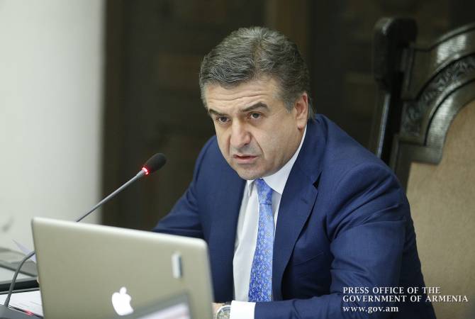‘Continue carrying out duties in good faith until formation of new government’ – acting PM 
Karapetyan’s final Cabinet meeting request 