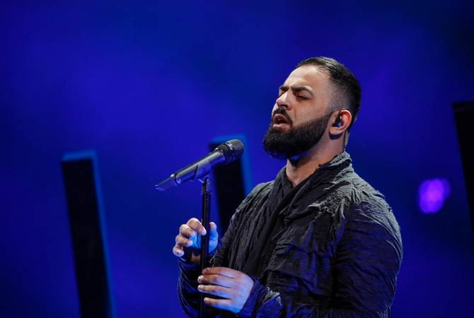 Armenia’s Sevak Khanagyan completes 2nd rehearsal in Lisbon ahead of Eurovision start 
