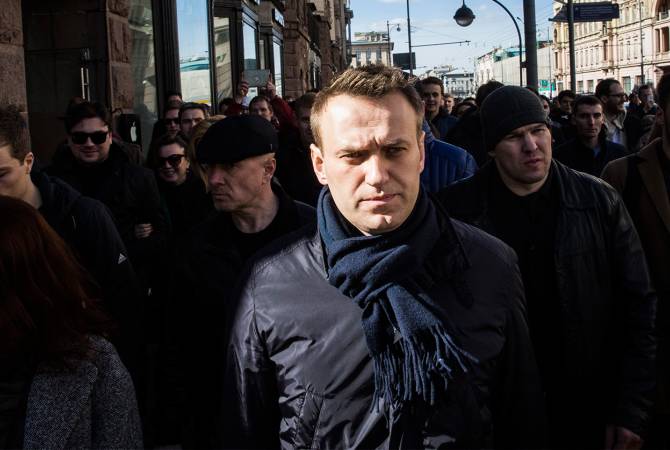 Навальный задержан на несогласованной акции в Москве