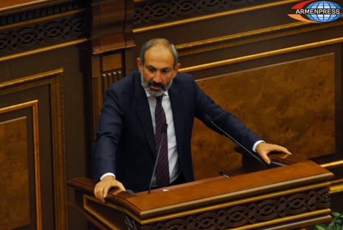  البرلمان الأرميني ينتخب نيكول باشينيان رئيساً لوزراء أرمينيا -59 نائب مع، 42 نائب ضد-