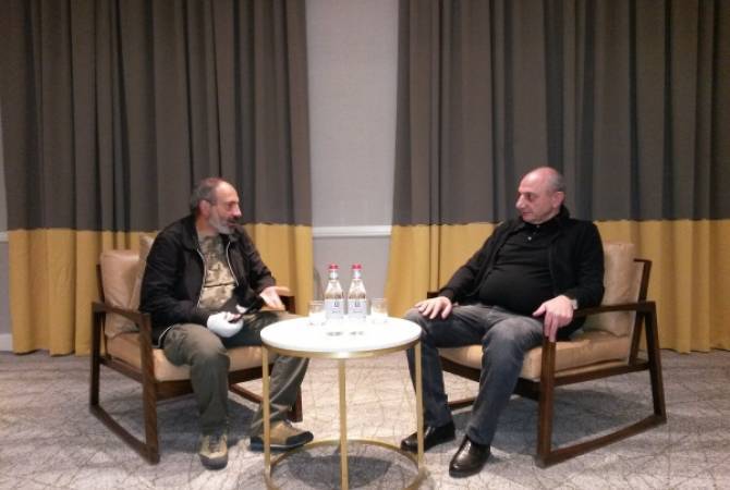 Бако Саакян поздравил Никола Пашиняна по случаю избрания премьер-министром 
Армении