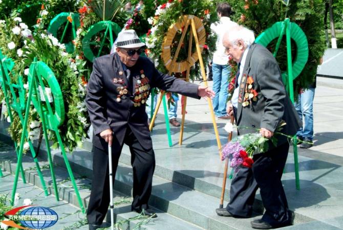В  Армении живут 477 ветеранов: 68-и  из них 100 и более лет