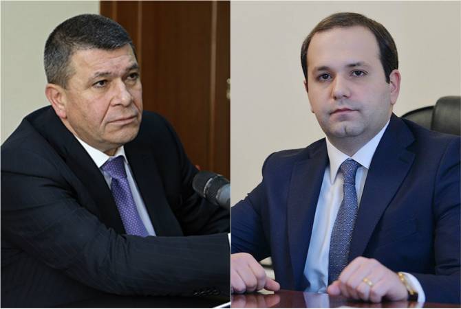 Георгий Кутоян и Владимир Гаспарян освобождены с должностей
