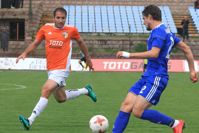 Ոչ-ոքիներ գրանցվեցին ֆուտբոլի  Հայաստանի առաջնության 29-րդ տուրում