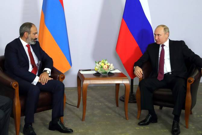 Россия считает Армению важнейшим партнером и союзником в регионе: Путин