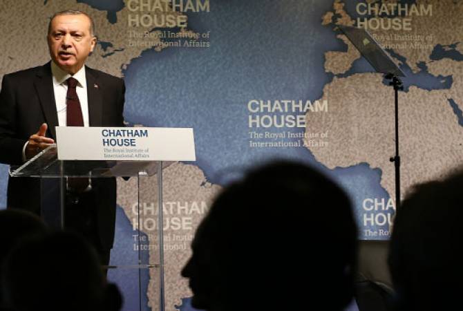 Erdogan repeats unfriendly statements towards Armenia in London speech 