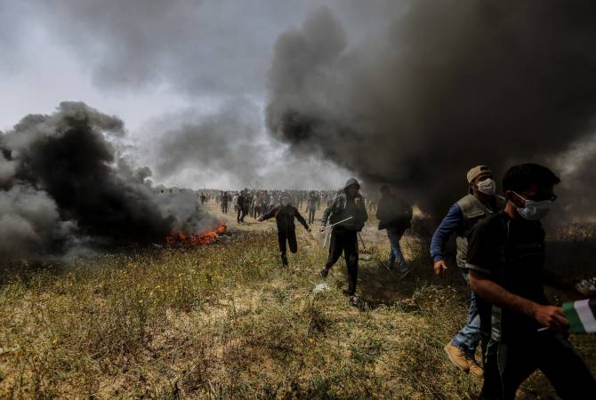 Գազայի հատվածում իսրայելական զորքերի հետ բախումների հետեւանքով զոհվածների թիվը հասել Է 59-ի
