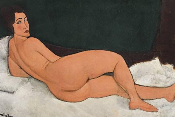 Картину Модильяни "Лежащая обнаженная" продали на аукционе в Нью-Йорке за $157,2 
млн