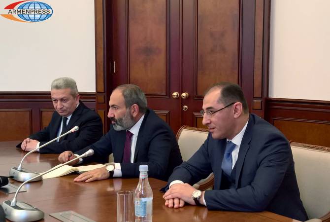 Financial system operated normally despite domestic political tension: Armenian PM visits 
finance ministry
