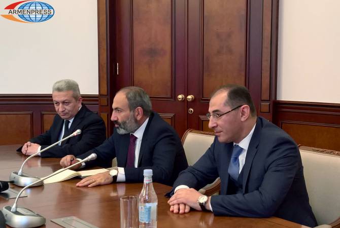 Financial system operated normally despite domestic political tension: Armenian PM visits 
finance ministry