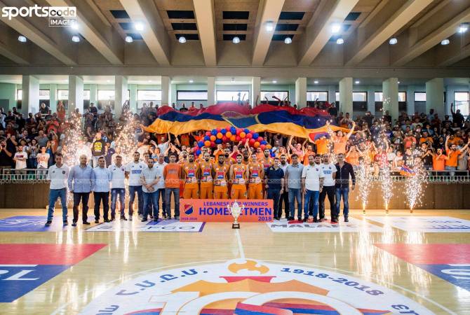 Armenian Homenetmen Beirut B.C. win Lebanon’s Basketball Championship 
