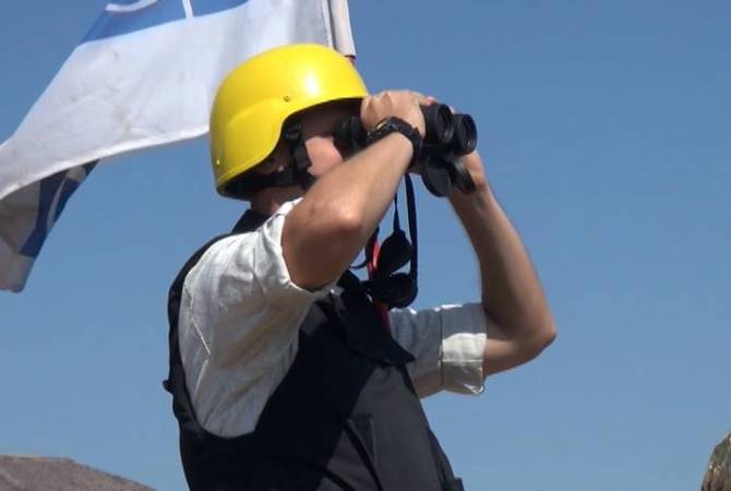 Мониторинг ОБСЕ на линии соприкосновения вооруженных сил Арцаха и Азербайджана 
прошел без происшествий