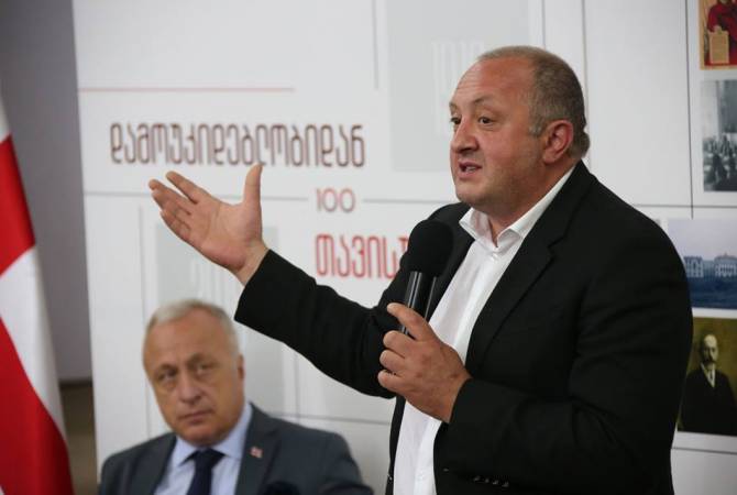 Президент Грузии заявил о готовности к встрече с президентом России