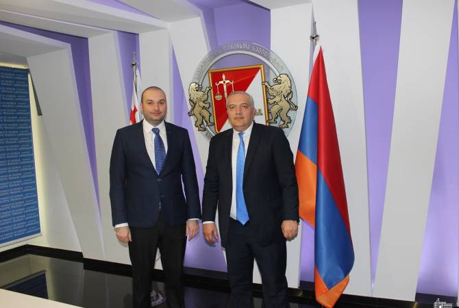 Armenian Ambassador meets Georgia’s finance minister