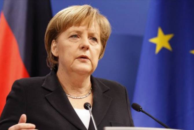 Меркель: ЕС готов сокращать барьеры для торговли с США в случае освобождения от 
пошлин
