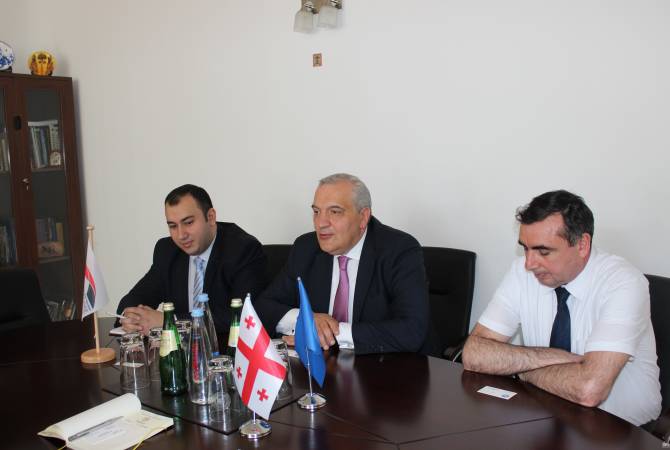 Посол Армении в Грузии посетил Тбилисский Государственный Университет им. Иванэ 
Джавахишвили