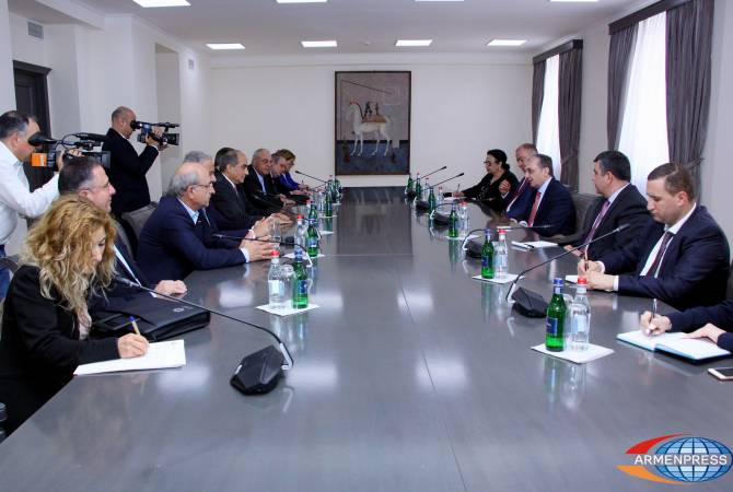 Министр иностранных дел Армении принял председателя Палаты представителей 
Республики Кипр