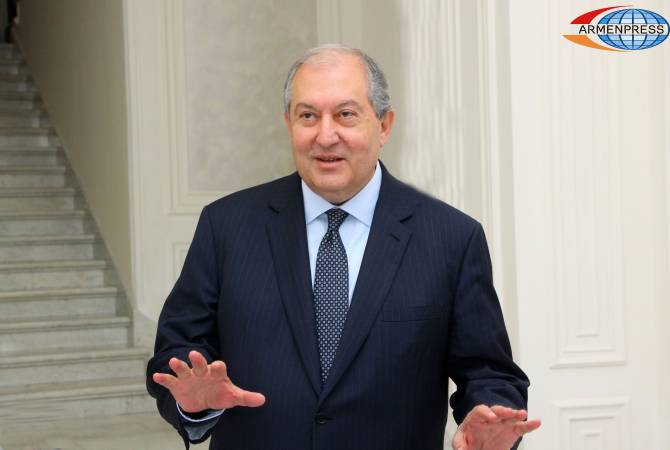 Настало время, чтобы грузинские друзья посещали Армению с такой частотой, с какой 
армяне посещают Грузию: президент Армении

