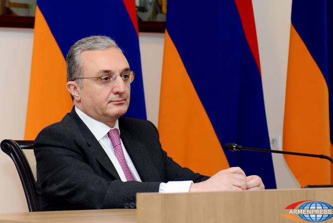 Ensuring peaceful negotiated process of NK conflict is key principle for Armenian side -  foreign 
minister