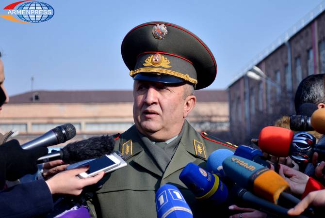 Movses Hakobyan to be relieved from position of Chief of General Staff of Armenian Armed 
Forces