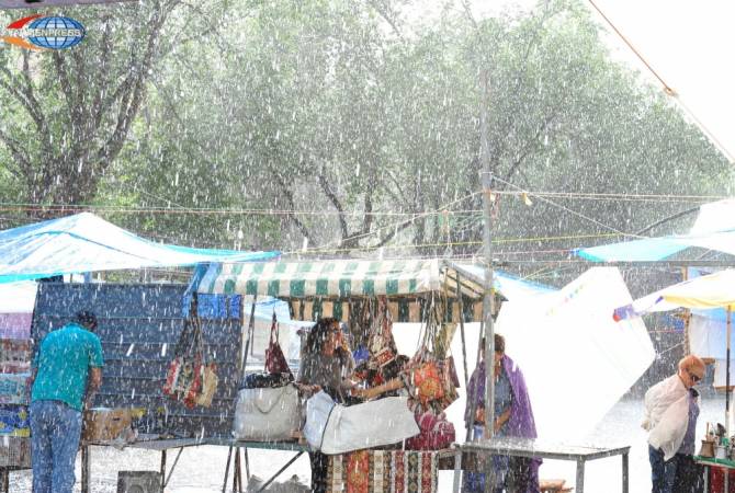 Meteorologists forecast hailstorms in Armenia 