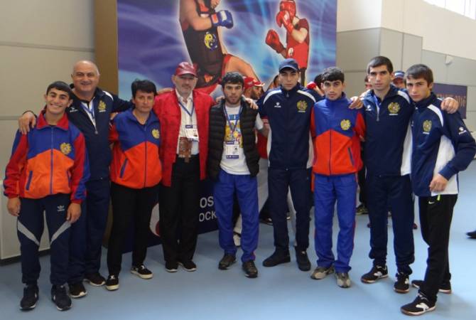 На первенстве Европы по ушу-кунгфу армянские спортсмены завоевали 11 медалей