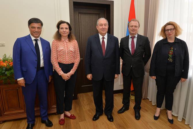 Президент Армении принял  содокладчиков  Мониторинговой комиссии ПАСЕ