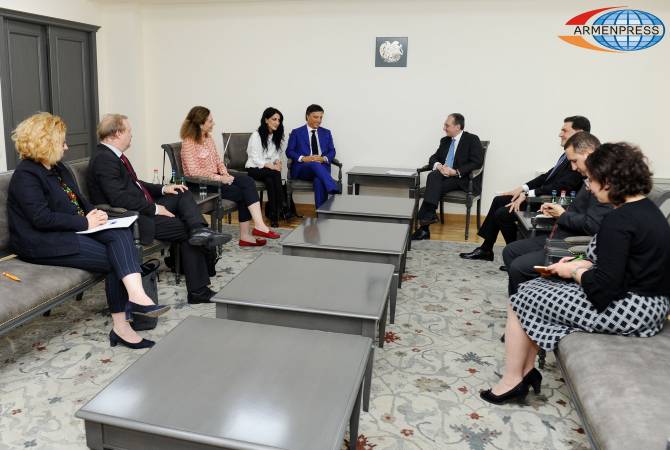 Armenian FM receives PACE co-rapporteurs for Armenia