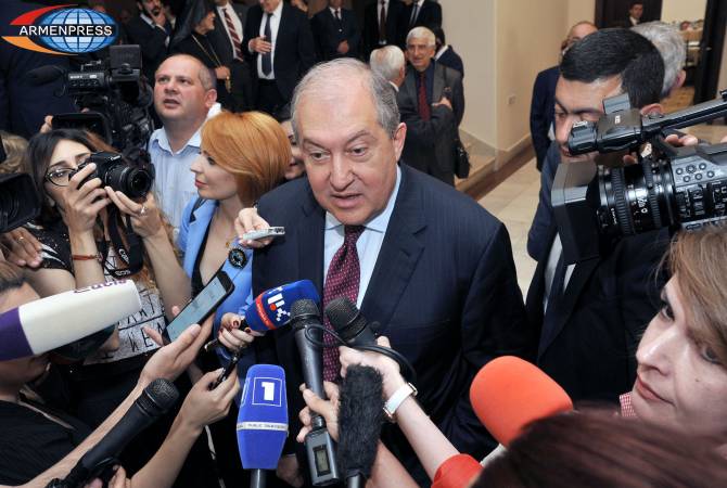 Diaspora should be involved in Armenia’s life, says President Sarkissian